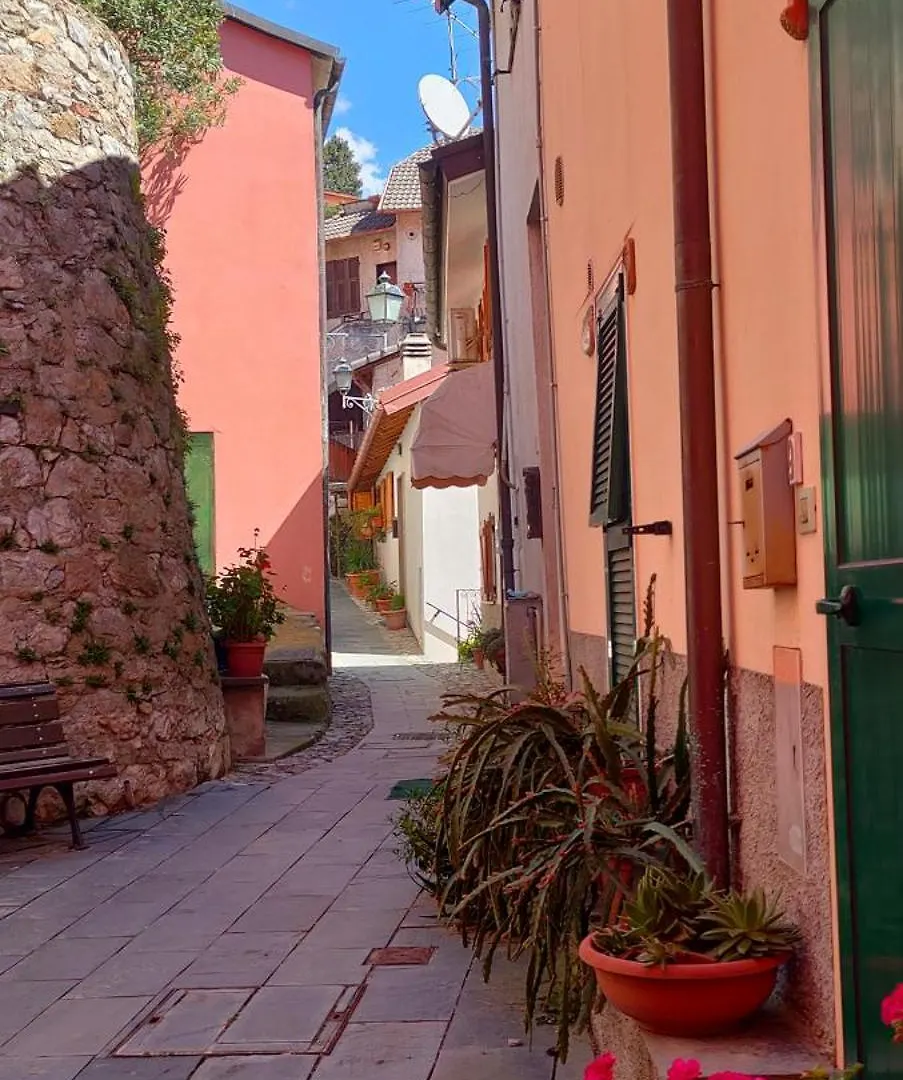 Appartamento Tra Le Cinque Terre, Camogli E Portofino Con Scorcio Mare All'Orizzonte Castiglione Chiavarese Casa vacanze