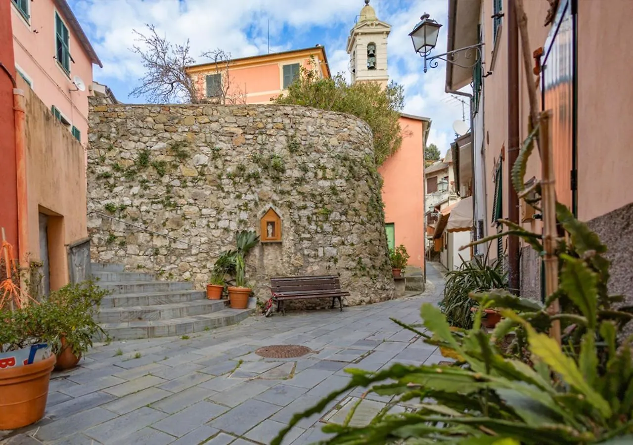 Appartamento Tra Le Cinque Terre, Camogli E Portofino Con Scorcio Mare All'Orizzonte Castiglione Chiavarese 0*,